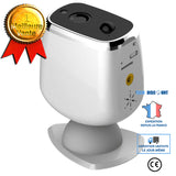 TD® Sonnette de porte alarme intelligente wifi vidéo sonnette sans fil vidéo interphone sonnette téléphone mobile vidéo à distance