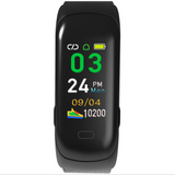 INN® Écran couleur portable casque deux-en-un sport bracelet intelligent fréquence cardiaque adulte santé appel Bluetooth bracelet