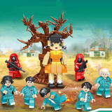 TD® Figurine LEGO Bobby game time soldat rouge franchit les niveaux garçon assemble des blocs de construction jouets éducatifs