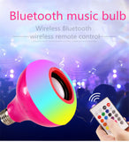 TD® Ampoule bluetooth LED intelligent connecté télécommande à distance lampe couleur lumière blanche chaude éclairage salon chambre