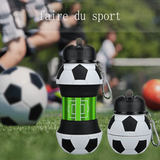 TD® Sports de plein air bouteille d'eau ménage silicone tasse pliante étudiant créatif tasse d'eau portable anti-chute et étanche
