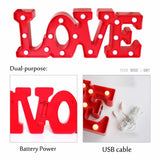 TD® veilleuse love enfant bebe led fille garcon lampe de chevet de bureau moderne sans fil usb avec fil déco couleur amour interieur