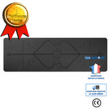 TD® TPE Tapis Yoga -Tapis De Sport Fitness a La Maison -Tapis de Pilates,Poids léger,Antidérapant, Respectueux de l'environnement-NO