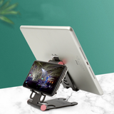 TD® Support de tablette/téléphone portable support pliant support de téléphone portable en alliage d'aluminium support réglable plia
