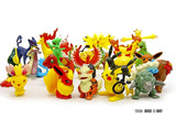 TD® 100pcs Pokemon Yellow Elf Pika Hundred fait à la main sauvage bricolage Micro paysage mousse jardinage poupée