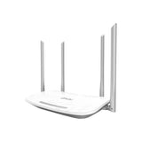 TD® Routeur wifi 4 ports commutatif transfert données rapide adaptation secteur double antennes LAN rapidité internet et ethernet