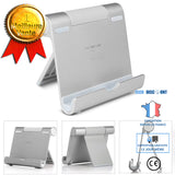 TD® Support Multi-Position en Aluminium. Support de Voyage Pliable. Support universel avec inclinaison ajustable pour Smartphones. T