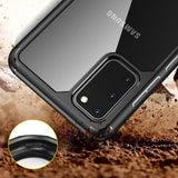 TD® Coque de téléphone Samsung Galaxy S20 Coque en silicone transparente résistante aux chocs Coque de téléphone résistante aux choc