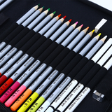 Ensemble de 40 crayons couleur, ensemble mines couleurs solubles dans l'eau 24 couleurs, fournitures peinture d'art professio