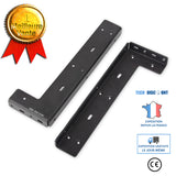 TD® Support porteur suspendu meuble TV coin code support cadre de support stratifié meuble suspendu accessoires de fixation