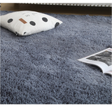 TD® Trendy Tapis de Salon Shaggy Gris Argent 160x230 cm