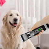 TD® Rasoir électrique pour animaux de compagnie affichage batterie chat et chien ensemble de tondeuse à cheveux sans fil