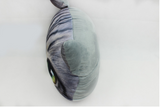 TD® Drôle 3D Cat Imprimer Coussin Coussin créatif mignon poupée en peluche cadeau HomeJoli tapis de chat.    Couleur: gris