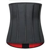 TD® Corset ceinture bas rouge corset en caoutchouc sport transpiration graisse brûlant ceinture de fitness taille mince
