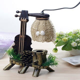 TD® Lampe décoration moderne tendance style guitare acoustique verre ABS décoration intérieur extérieur puissance apparence rustique