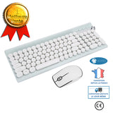 INN® Kit Clavier Souris sans Fil Rechargeable pour Ordinateur de Bureau PC Portable Fournitures de Bureau