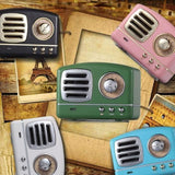 INN® Cadeau créatif  rétro portable téléphone portable accent canon petit haut-parleur de haute qualité mini haut-parleur bluetooth-