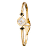 Dames Coffret Cadeau Style D'affaires De Mode Dames Costume Montre Titane Acier Zircon Bijoux Ensemble De 5 Pièces Montre À Q