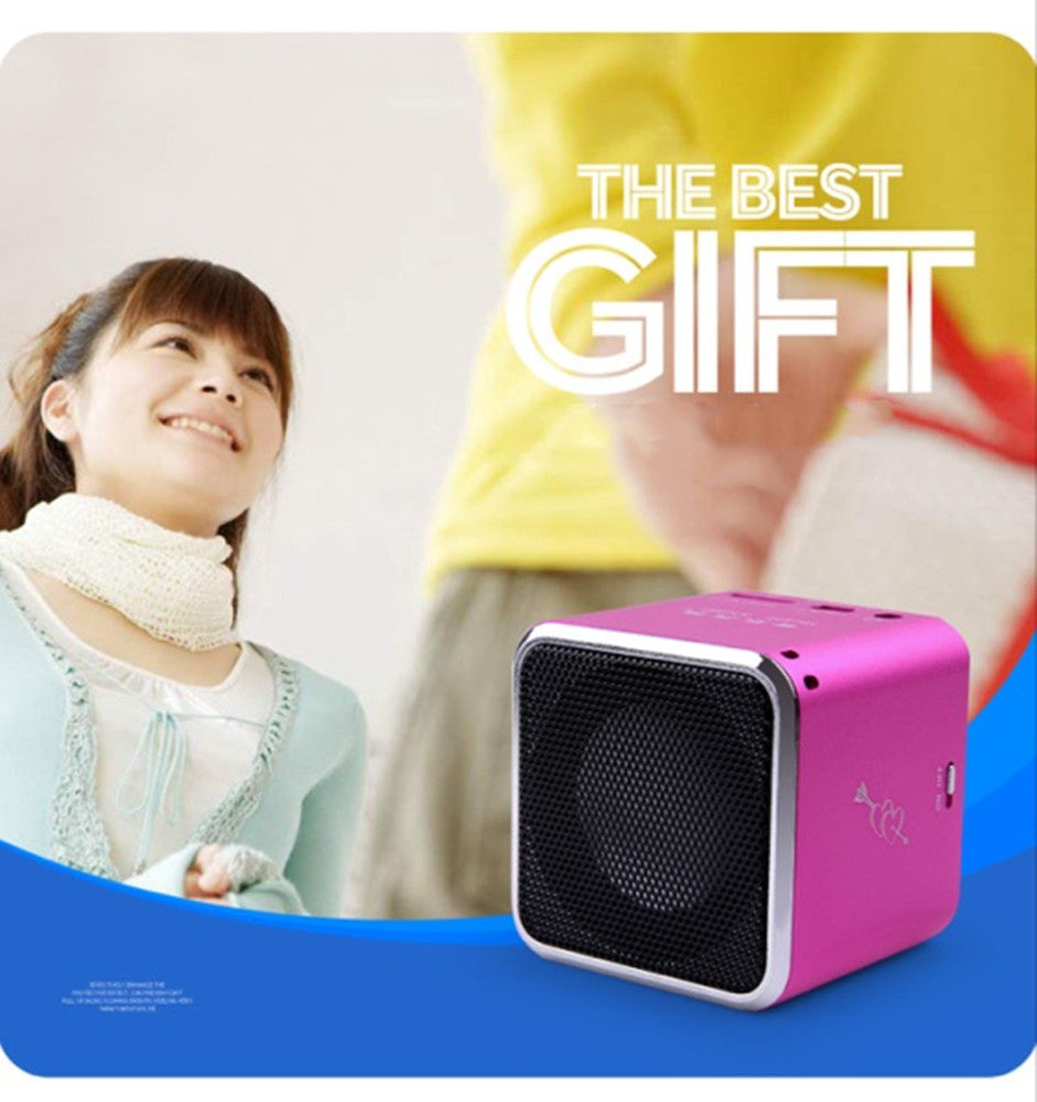 TD® Music Angel - Enceinte Cube Bluetooth & MP3 Haut parleur Bluethooth pour musique