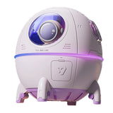 TD® Humidificateur pratique Mini humidificateur à pulvérisation d'air USB humidificateur hydratant à Capsule spatiale