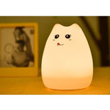 LED Veilleuse de Nuit Portable Bébé Veilleuse Rechargeable USB Lampe LED Nuit Cadeau Enfant Noël