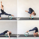 TD® Cercle de yoga fitness équipement de yoga à dos ouvert débutants courbure arrière antidérapante belle roue de yoga arrière