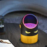 INN® Lampe anti-moustique petit monstre USB photocatalyseur mère et bébé bureau à domicile intérieur silencieux physique anti-mousti
