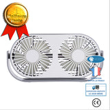 INN® Ventilateur De Bureau De Mode De Charge USB De Bureau De Bureau Créatif Mini Dortoir D'aromathérapie Petit Ventilateur Électriq