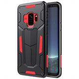 TD® Samsung Galaxy S9 Rouge Étui de protection Anti-chute Anti-collision Samsung Phone Case Samsung Phone Case Design Beau