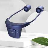 TD® Ventilateur de cou suspendu portable USB chargeant un petit ventilateur ventilateur de refroidissement extérieur sans lame