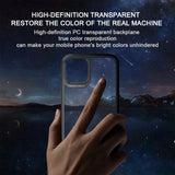 TD® Convient pour iPhone12Pro étui de téléphone portable HD transparent anti-dérapant anti-jaune anti-empreintes digitales