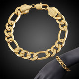 TD® Personnalité 12 MM trois chambres un bracelet coréen populaire bijoux vente chaude mode exquis bracelets dames hommes