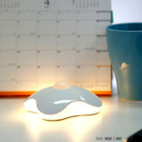 TD® Veilleuse de nuit bébé enfant adulte portable détecteur mouvement licorne usb led prise électrique musicale lumineuse voiture