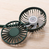 TD® Variété petit ventilateur créatif suspendu cou portable étudiant poche pliable tuyau portable USB muet mécanique