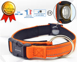 TD® collier magnétique pour chien chat chiot gros personnalisé chihuahua animaux de compagnie femelle de chasse tissu confortable