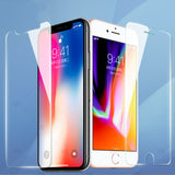 TD® Convient pour Apple iPhoneX i6/i7 i8plus film trempé anti-lumière bleue super dureté adsorption automatique intelligente