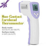 TD® Multifonctionnel Thermomètre Sans Contact Frontal pour Bébé Enfant et Adulte.32 Group Basse des Donnes, Haut Precision