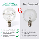 TD® Guirlande Lumineuse LED / 30 Ampoules Étanche / Economie d’énergie/ Décoration Intérieur Extérieur