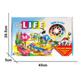 TD® Jeu de société de cartes Journey of Life, jeu de société,carte pliable,jeu de jouets éducatifs pour enfants, jeu de société de c