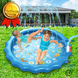 TD® Piscine gonflable tapis d'eau pour enfant jardin extérieur