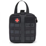 TD® Sac de rangement médical tactique Sac de rangement pour voiture Sac de premiers secours pour terrain de sport en plein air