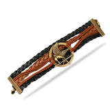 HTBE® Bracelet rétro multicouche d'oiseaux européens et américains tissés à la main, simple et élégant pour les amis et les parents