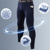 Collants Pantalon de fitness automne/hiver plus velours Legging pantalon d'entraînement poches Pantalon de course stretch ser