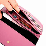 TD® Portefeuille Femme long  et large pour femme - porte monnaie avec grand stockage - accessoire maroquinerie