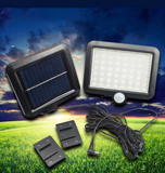 TD® 120 LED IP65 étanche COB super lumineux collecteur solaire applique murale lumière solaire à induction fendue pour jardin extéri