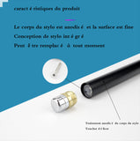 INN® Stylo condensateur magnétique avec pointe de remplacement stylo condensateur de disque stylet d'écriture manuscrite stylo à écr