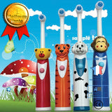 TD® Brosse à dents électrique soin dentaire hygiène buccale brosse à dents soin dentaire apparence enfant cartoon imperméabilité