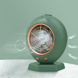 TD® Le ventilateur de climatisation USB peut secouer la tête du ventilateur refroidi à l'eau du refroidisseur d'air de bureau vert