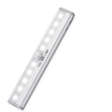 TD® Lampe à détecteur de mouvement，10 perles lumineuses ，Modèle à piles， Détecteur intelligent sans câblage ，Lumière de nuit automat