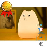 LED Veilleuse de Nuit Portable Bébé Veilleuse Rechargeable USB Lampe LED Nuit Cadeau Enfant Noël